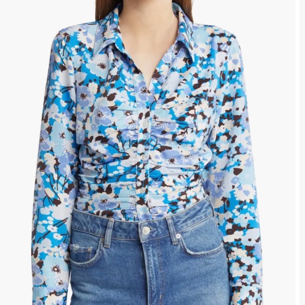 Rails Lisa Zinnia Top Size Small. Button Down W/ … - image 3